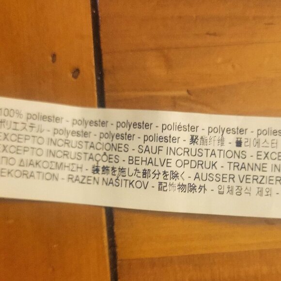 ZARA Sequined Lace Neckline Spaghetti Strap Blouse - Blue/Red/Black/Cream - Sz M - Picture 10 of 14